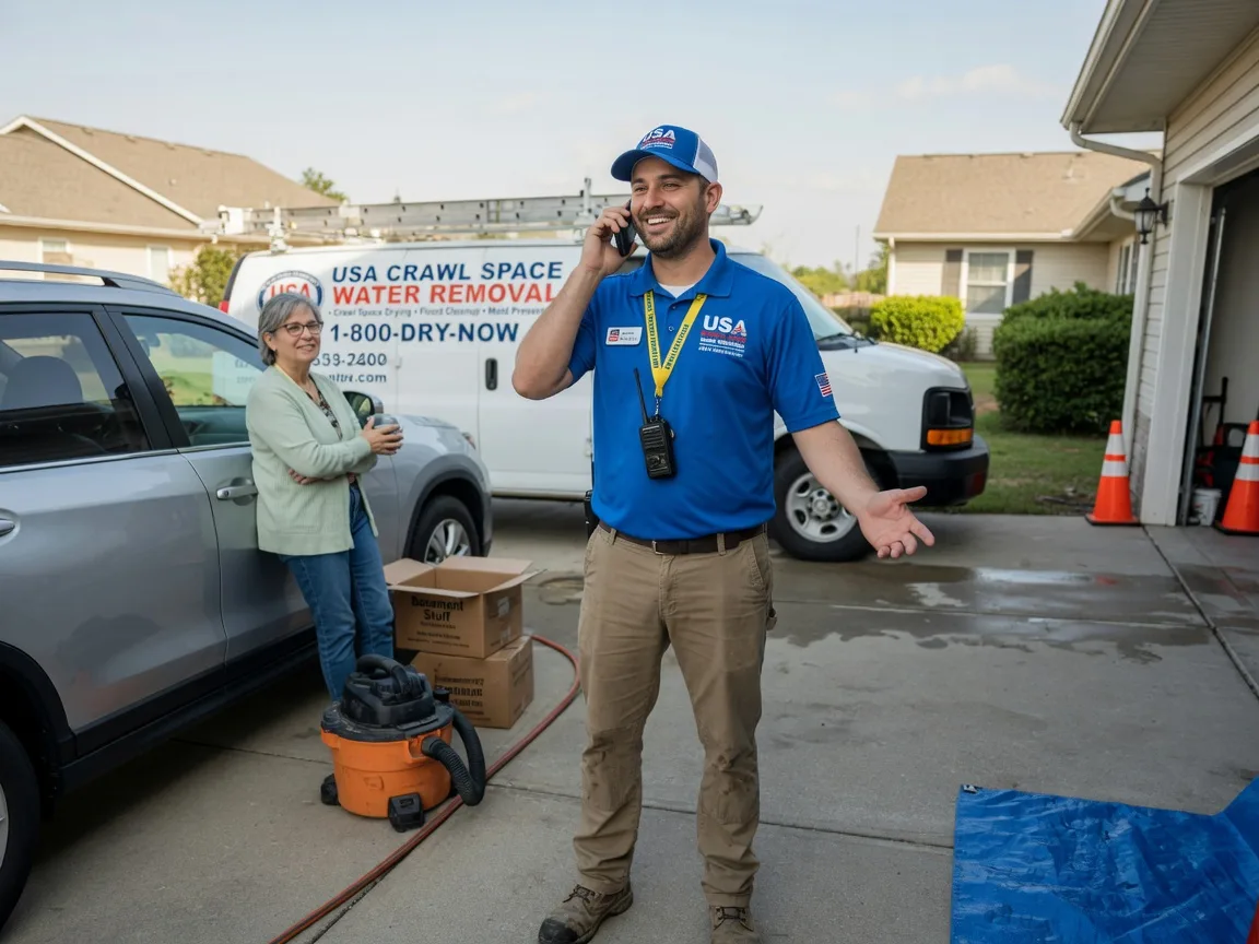 Crawl Space Water Removal Dodson, TX FAQs
